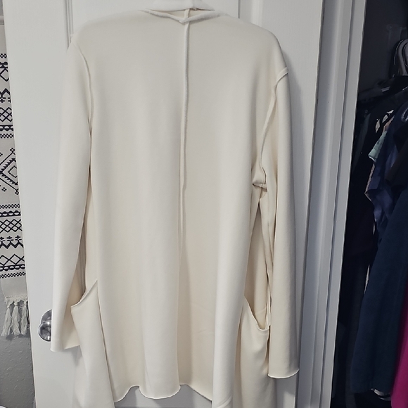 Soft Surroundings Cream Teddy Jacket - Picture 3 of 3